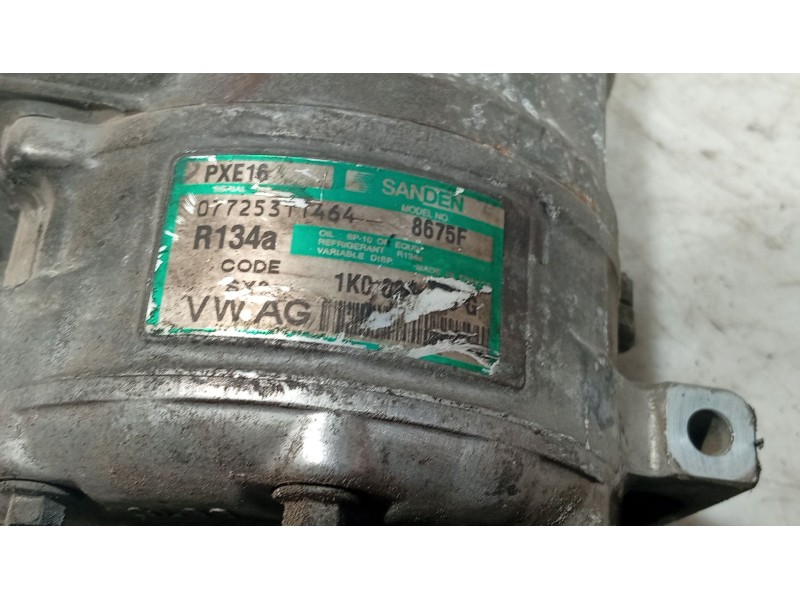 Recambio de compresor aire acondicionado para seat altea (5p1) 1.9 tdi referencia OEM IAM 1K0820808F  