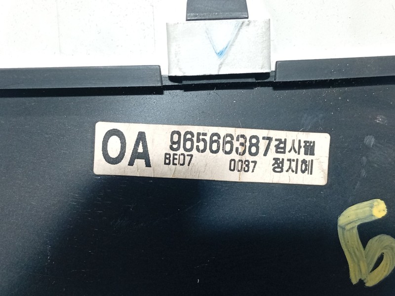 Recambio de cuadro instrumentos para chevrolet matiz (m200, m250) 0.8 referencia OEM IAM   