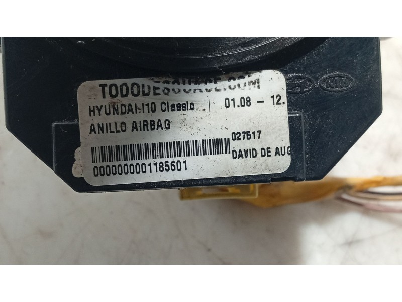 Recambio de anillo airbag para hyundai i20 i (pb, pbt) 1.2 referencia OEM IAM   