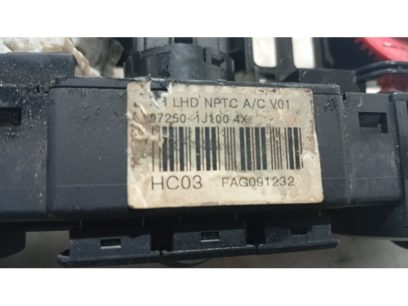 Recambio de mando calefaccion / aire acondicionado para hyundai i20 i (pb, pbt) 1.2 referencia OEM IAM   