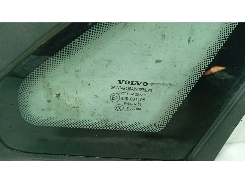 Recambio de luna custodia trasera derecha para volvo s80 i (184) d5 referencia OEM IAM   