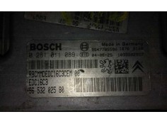 Recambio de centralita motor uce para peugeot 206 berlina e-music   |   01.04 - 12.05 | 2004 - 2005 | 68 cv / 50 kw referencia O 2