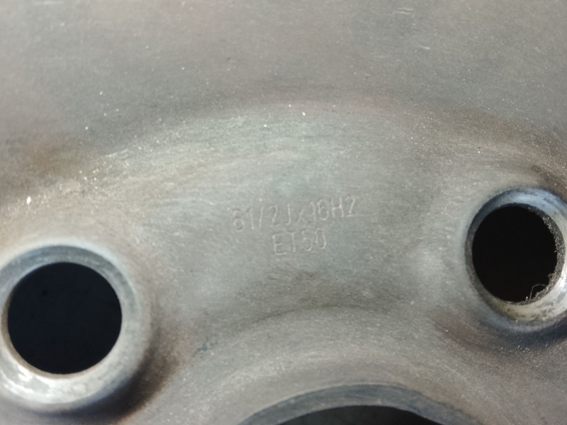 Recambio de llanta trasera izquierda para seat altea (5p1) 1.9 tdi referencia OEM IAM 1K0601027K03C  