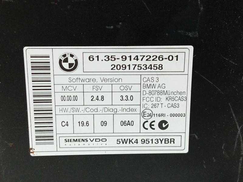 Recambio de modulo electronico para bmw 1 (e87) 116 d referencia OEM IAM   