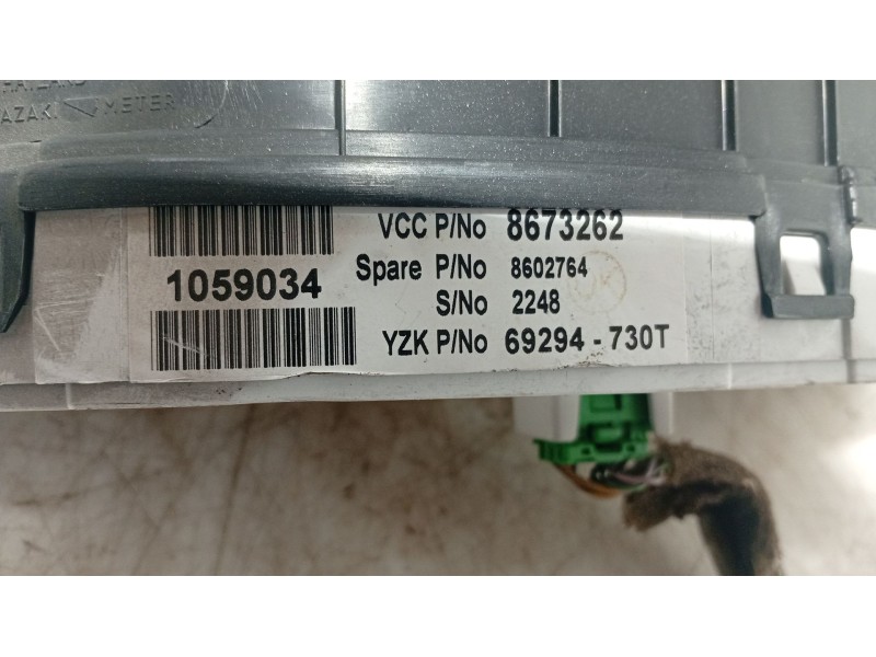 Recambio de cuadro instrumentos para volvo s80 i (184) d5 referencia OEM IAM   