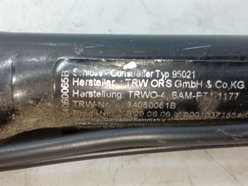 Recambio de anclaje cinturon delantero derecho para bmw 1 (e87) 116 d referencia OEM IAM   