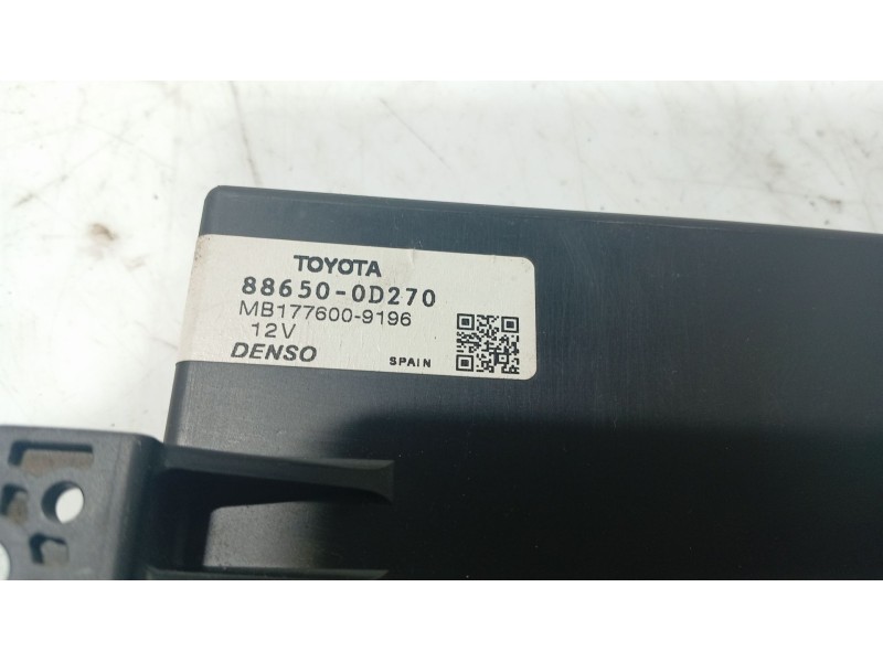 Recambio de modulo electronico para toyota yaris (_p9_) 1.33 vvt-i (nsp90_) referencia OEM IAM   