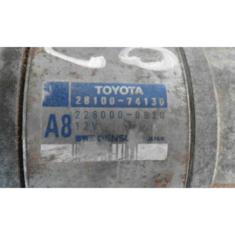 Recambio de motor arranque para toyota carina (t19)    |   0.95 - 0.98 | 1995 - 1998 referencia OEM IAM 2280000820  