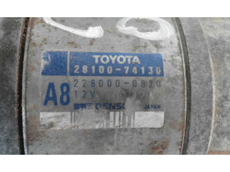 Recambio de motor arranque para toyota carina (t19)    |   0.95 - 0.98 | 1995 - 1998 referencia OEM IAM 2280000820  