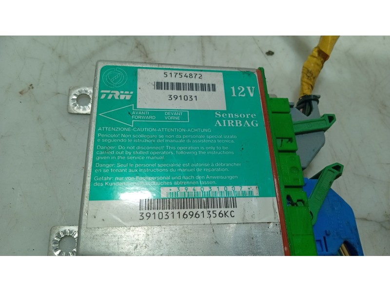 Recambio de centralita airbag para fiat grande punto (199_) 1.3 d multijet referencia OEM IAM   
