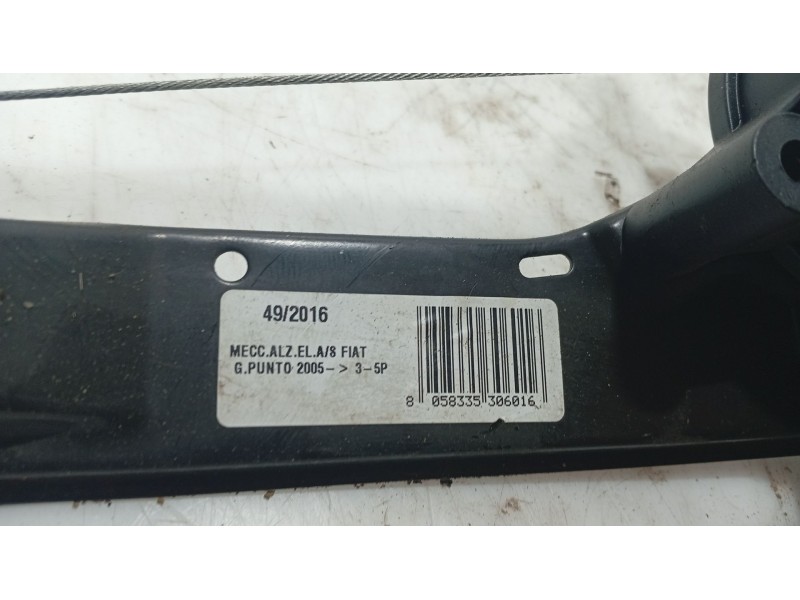Recambio de elevalunas delantero izquierdo para fiat grande punto (199_) 1.3 d multijet referencia OEM IAM   
