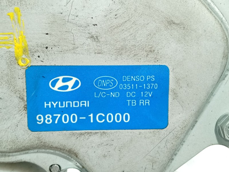 Recambio de motor limpia trasero para hyundai getz (tb) 1.1 referencia OEM IAM 987001C000  