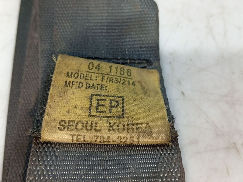 Recambio de cinturon seguridad delantero izquierdo para hyundai getz (tb) 1.1 referencia OEM IAM 888101C801WK  