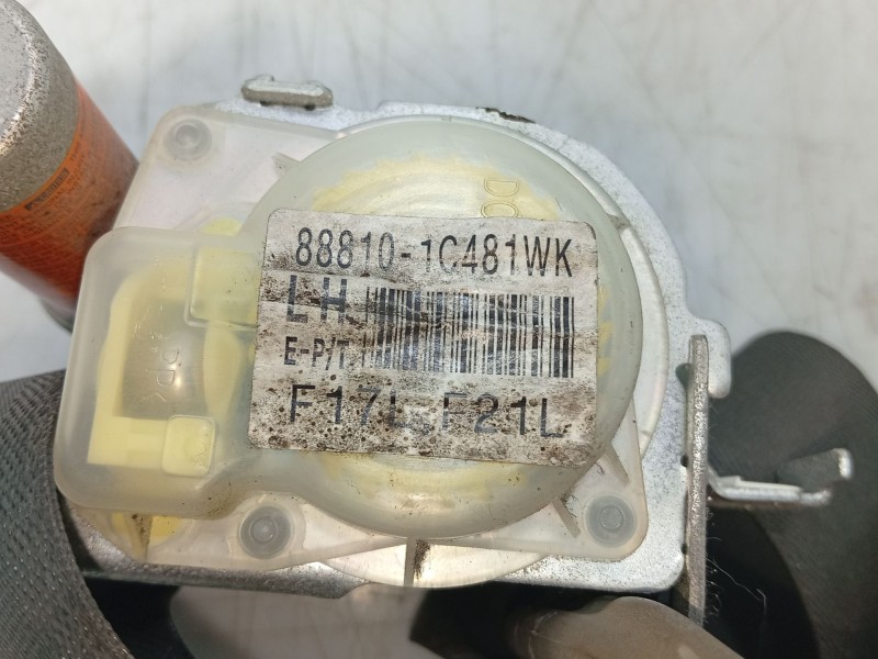Recambio de cinturon seguridad delantero izquierdo para hyundai getz (tb) 1.1 referencia OEM IAM 888101C801WK  