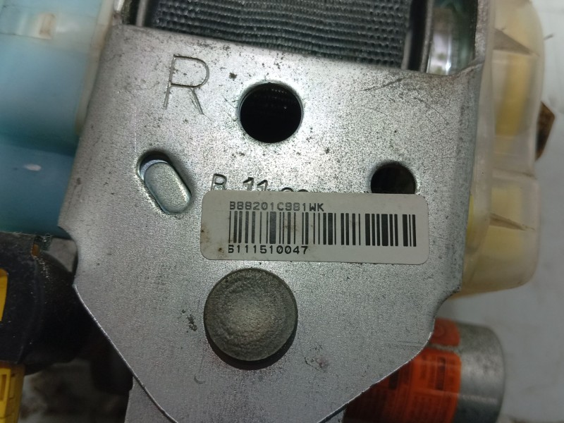 Recambio de cinturon seguridad delantero derecho para hyundai getz (tb) 1.1 referencia OEM IAM 888201C801WK  