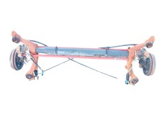 Recambio de puente trasero para peugeot 206 berlina 1.4 hdi referencia OEM IAM 514897  