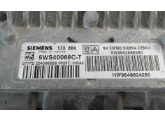 Recambio de centralita motor uce para citroen c3    |   0.02 - ... | 2002 referencia OEM IAM 5WS40068CT   2