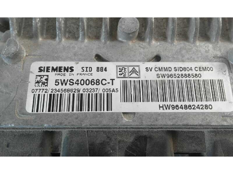 Recambio de centralita motor uce para citroen c3    |   0.02 - ... | 2002 referencia OEM IAM 5WS40068CT  