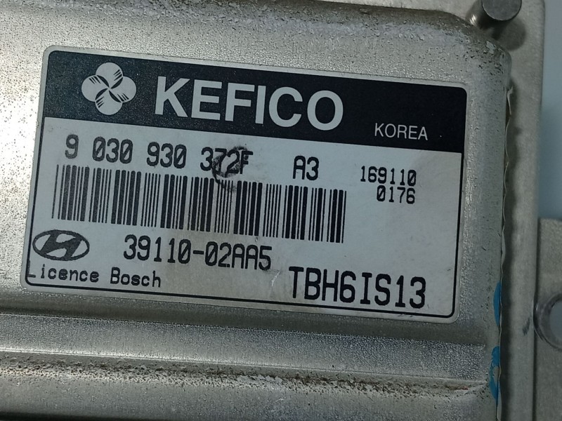 Recambio de centralita motor uce para hyundai getz (tb) 1.1 referencia OEM IAM   