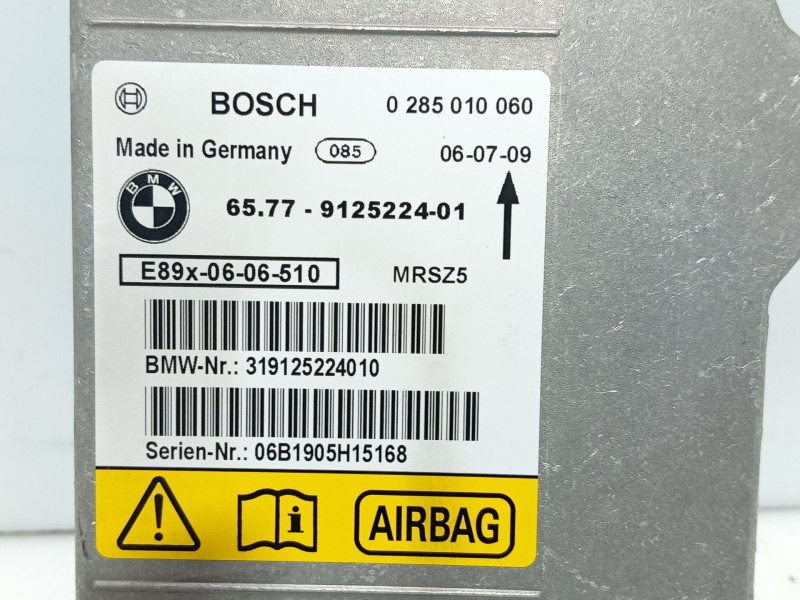 Recambio de centralita airbag para bmw 3 (e90) 318 d referencia OEM IAM   
