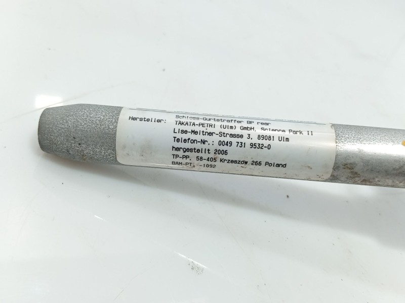 Recambio de anclaje cinturon trasero derecho para bmw 3 (e90) 318 d referencia OEM IAM   