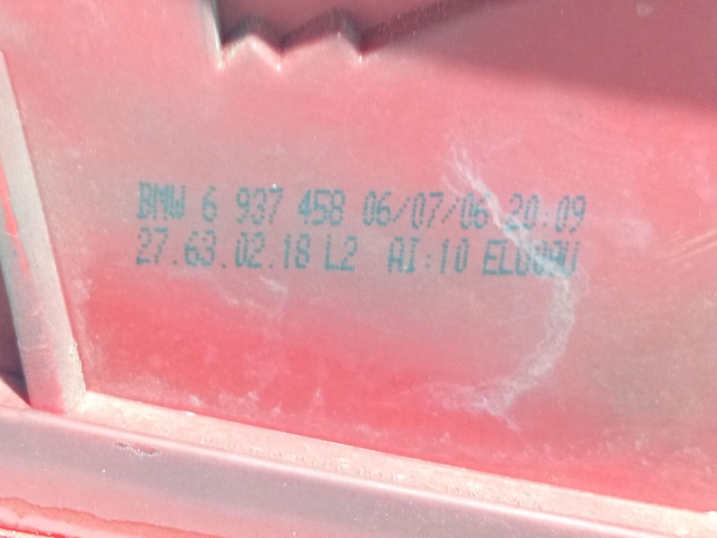 Recambio de piloto trasero derecho para bmw 3 (e90) 318 d referencia OEM IAM 63216937458  