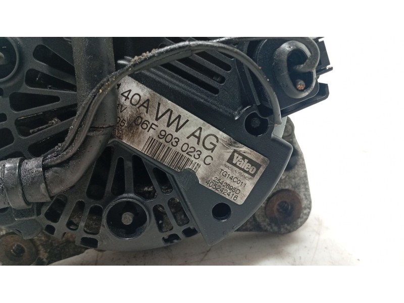 Recambio de alternador para seat altea (5p1) 2.0 tdi 16v referencia OEM IAM 06F903023F / 06F903023FX  