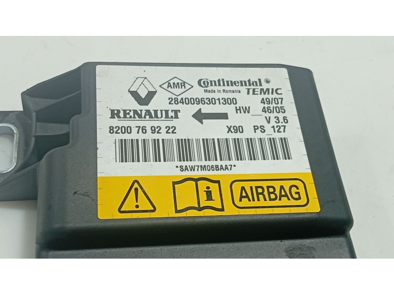 Recambio de centralita airbag para dacia logan (ls_) 1.5 dci (ls0w) referencia OEM IAM   
