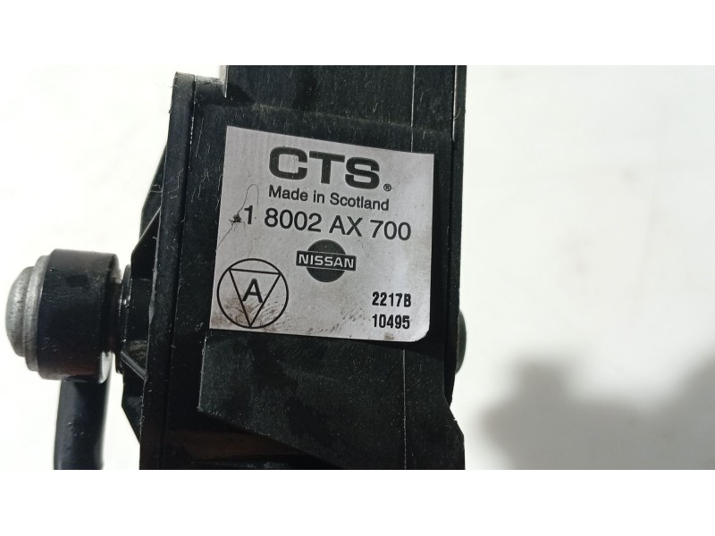 Recambio de potenciometro pedal para nissan tiida hatchback (c11) 1.5 dci referencia OEM IAM   