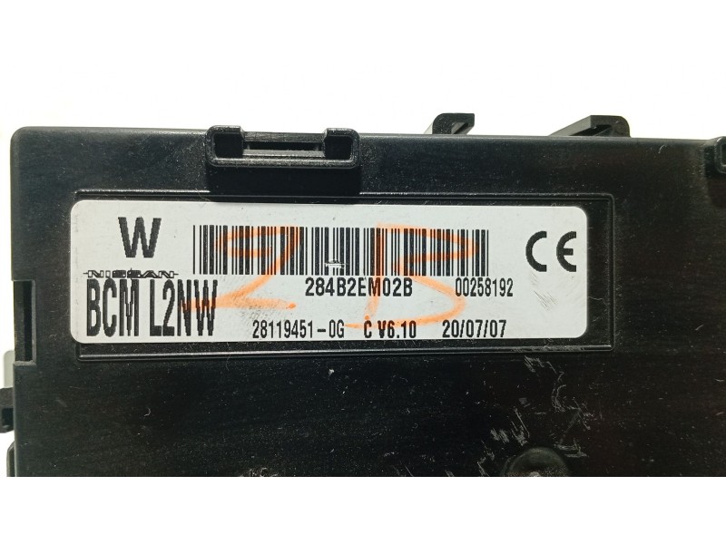 Recambio de modulo electronico para nissan tiida hatchback (c11) 1.5 dci referencia OEM IAM   