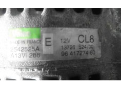 Recambio de alternador para citroen saxo 1.1   |   0.99 - 0.03 | 1999 - 2003 | 60 cv / 44 kw referencia OEM IAM   
