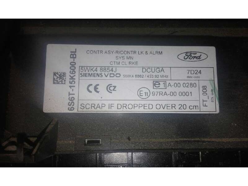 Recambio de no identificado para ford fiesta (cbk) ambiente   |   11.01 - 12.08 | 2001 - 2008 | 69 cv / 51 kw referencia OEM IAM