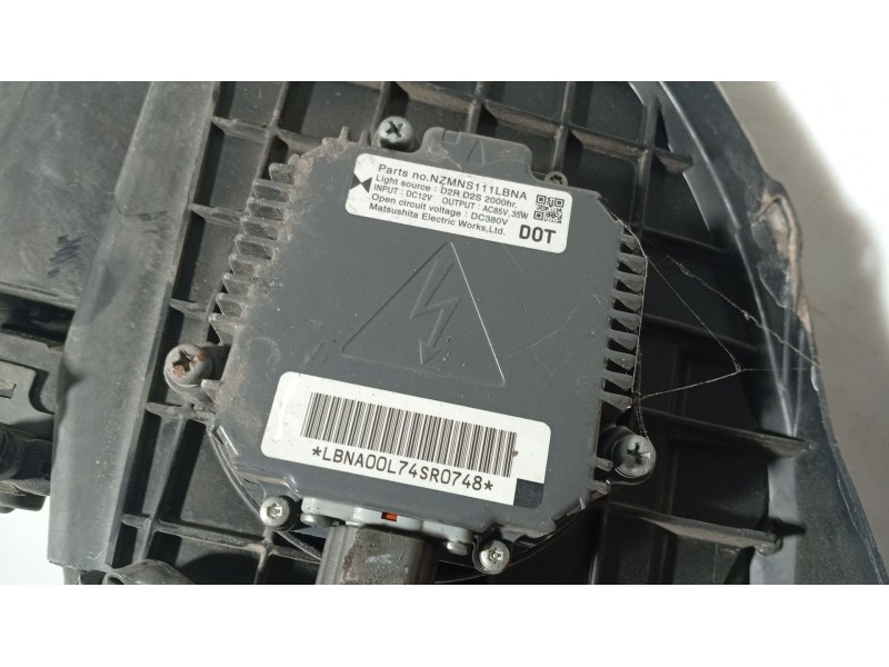 Recambio de faro izquierdo para nissan tiida hatchback (c11) 1.5 dci referencia OEM IAM 26060EM00A  