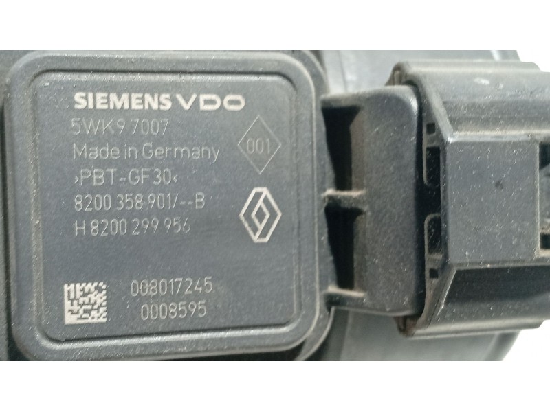 Recambio de caudalimetro para nissan tiida hatchback (c11) 1.5 dci referencia OEM IAM   