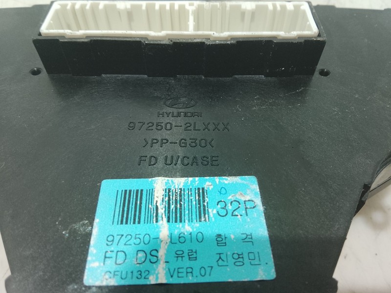 Recambio de mando calefaccion / aire acondicionado para hyundai i30 (fd) 1.6 crdi referencia OEM IAM   