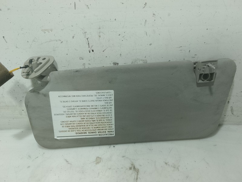 Recambio de parasol derecho para hyundai i30 (fd) 1.6 crdi referencia OEM IAM 852022L070TX  