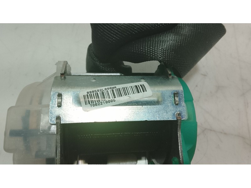 Recambio de cinturon seguridad trasero central para hyundai i30 (fd) 1.6 crdi referencia OEM IAM 898502L000WK  
