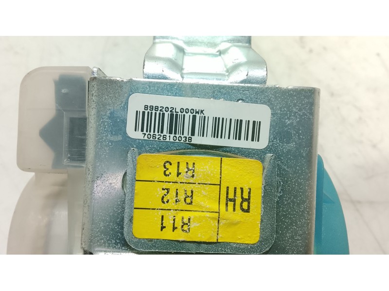 Recambio de cinturon seguridad trasero derecho para hyundai i30 (fd) 1.6 crdi referencia OEM IAM 898202L000WK  