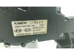Recambio de motor limpia trasero para hyundai i30 (fd) 1.6 crdi referencia OEM IAM 987102L000   2
