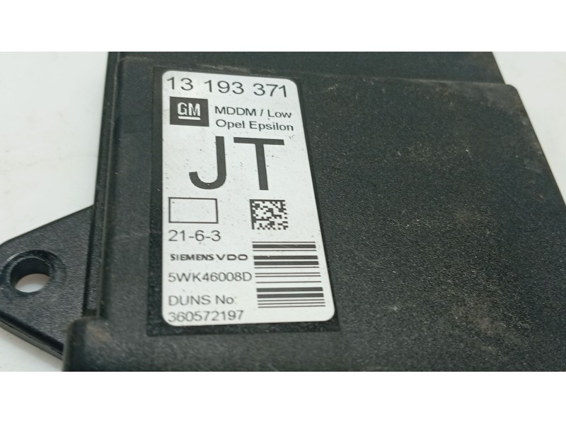 Recambio de modulo electronico para opel vectra c gts (z02) 1.9 cdti (f68) referencia OEM IAM   