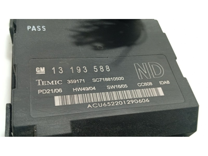 Recambio de modulo electronico para opel vectra c gts (z02) 1.9 cdti (f68) referencia OEM IAM   