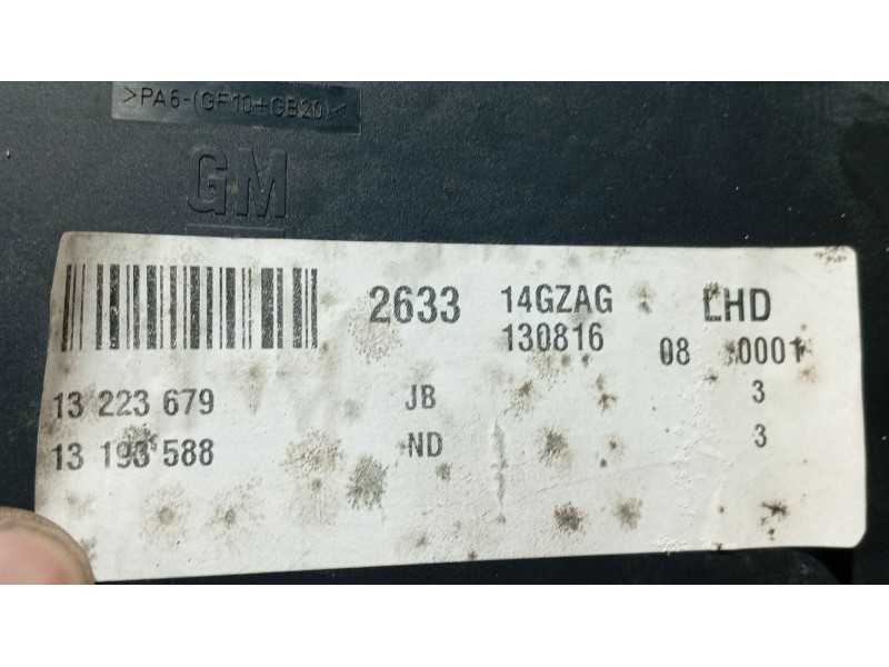 Recambio de modulo electronico para opel vectra c gts (z02) 1.9 cdti (f68) referencia OEM IAM   