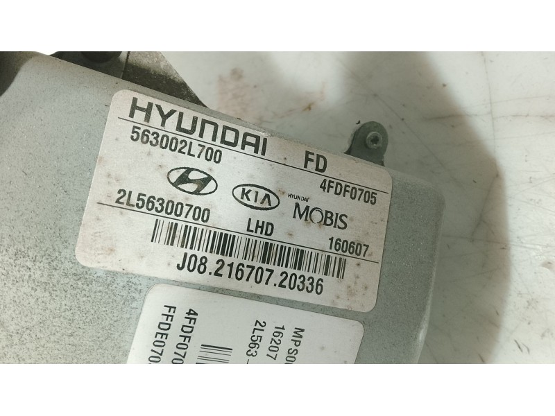 Recambio de columna direccion para hyundai i30 (fd) 1.6 crdi referencia OEM IAM 563102L700AS1  