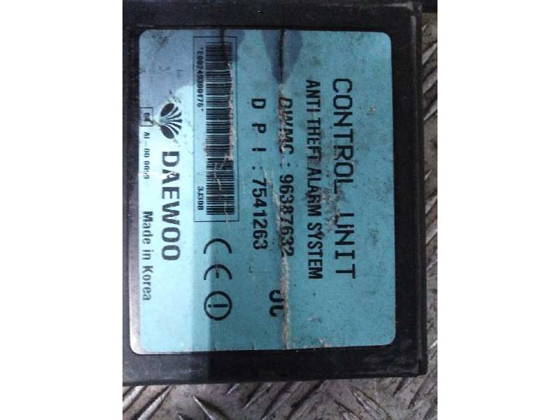 Recambio de modulo electronico para daewoo tacuma 2.0 cat   |   0.00 - ... | 2000 | 121 cv / 89 kw referencia OEM IAM  96387632 