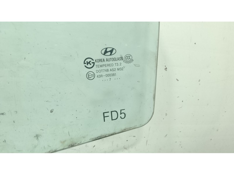 Recambio de luna trasera izquierda para hyundai i30 (fd) 1.6 crdi referencia OEM IAM 834112L010  