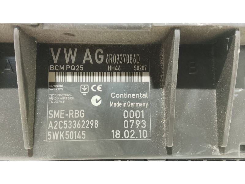Recambio de modulo electronico para seat ibiza iv (6j5, 6p1) 1.6 tdi referencia OEM IAM   