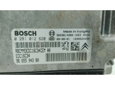 Recambio de centralita motor uce para peugeot partner monospace (5_, g_) 1.6 hdi 75 referencia OEM IAM    2