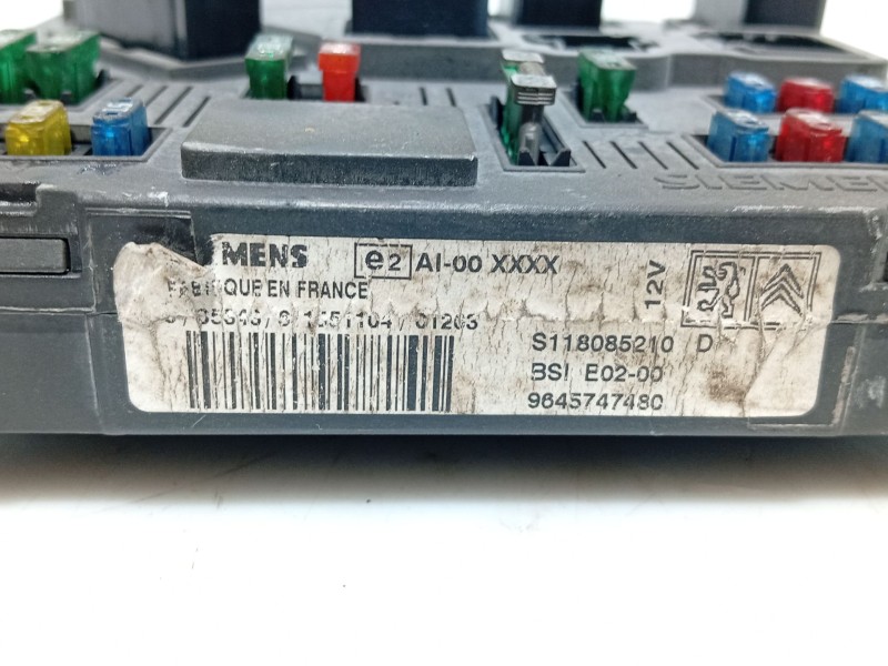 Recambio de modulo electronico para peugeot 206 hatchback (2a/c) 2.0 hdi 90 referencia OEM IAM   