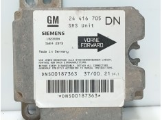 Recambio de centralita airbag para opel astra g coupé 2.2 16v edition referencia OEM IAM 09195792   2