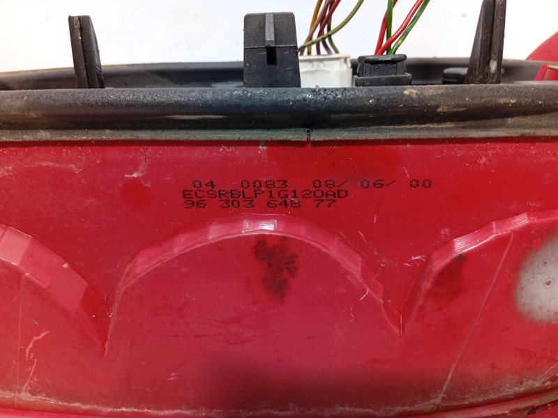 Recambio de piloto trasero izquierdo para peugeot 406 (8b) 2.0 hdi 90 referencia OEM IAM   